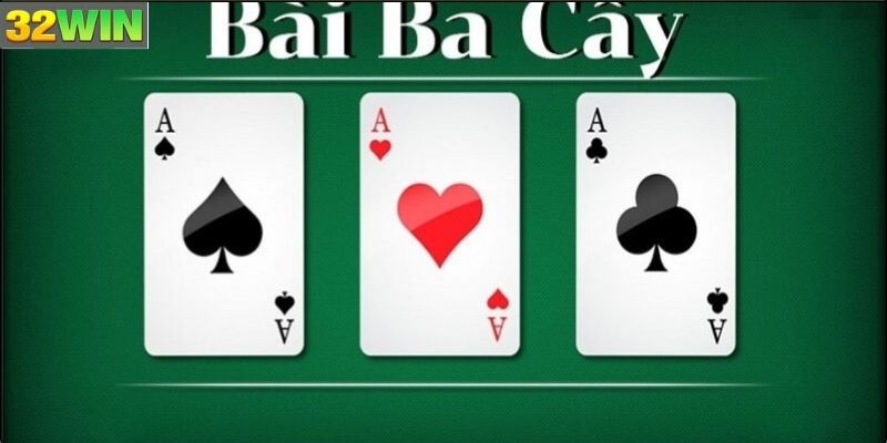 Luật chơi bài 3 cây cơ bản